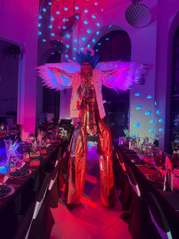 LED Weihnachtsengel Stelze